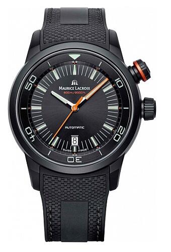 Maurice Lacroix Pontos Diver Black PT6248-PVB01-332-1 Replica Watch